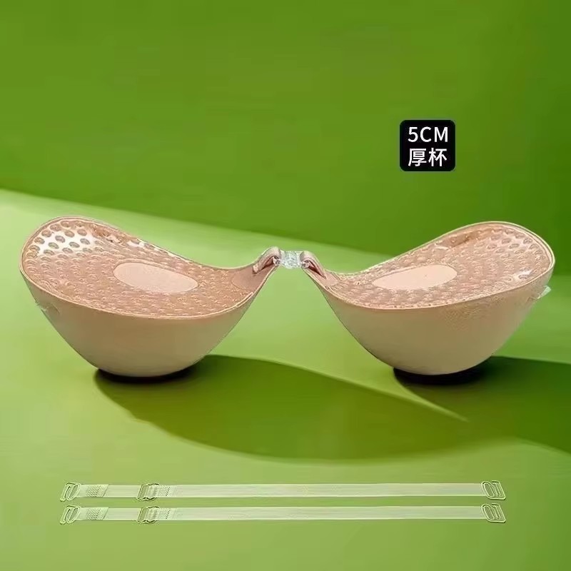 Full Coverage Bra - 5cm Thick Breathable Adhesive Bra Silicone