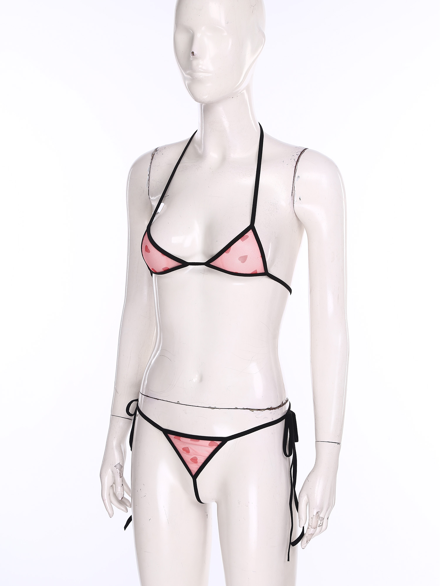 Womens Micro Mini Bikini Linge - Lace Bralette Set review and price