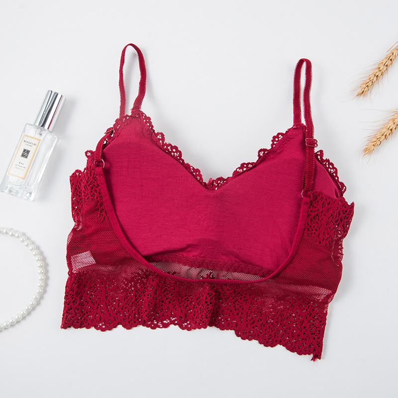 3D Sexy Lingerie Seamless Spor - Lace Bralette Set review and price